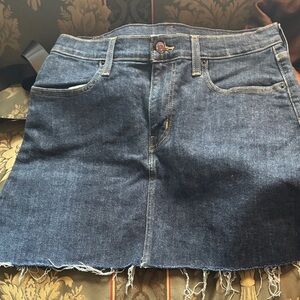 Levi's Dark Blue Mini Skirt